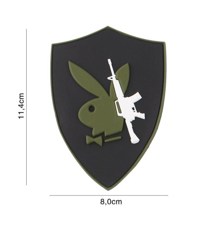 PATCH PVC PLAYBOY GUN - grande