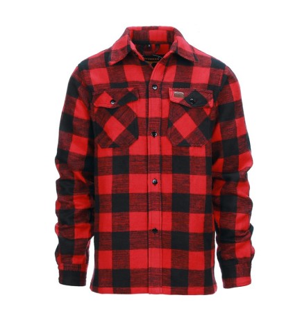 Camicia flanella rossa - Longhorn