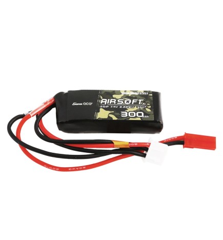 BATTERIA LIPO 300 mAh 7.4V 35c PER SISTEMI HPA e AEP-  JST-SYP - Gens ace