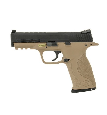 M&P9 Smith & Wesson Big Bird Dragon Scale Tan and black GBB [WE]