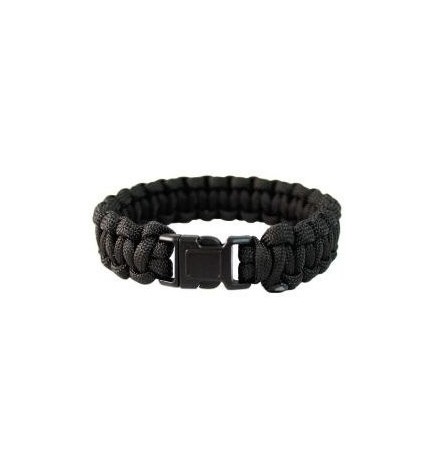 Survival bracelet 15mm BLACK