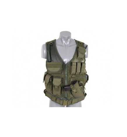 Tactical Vest OD rete Police