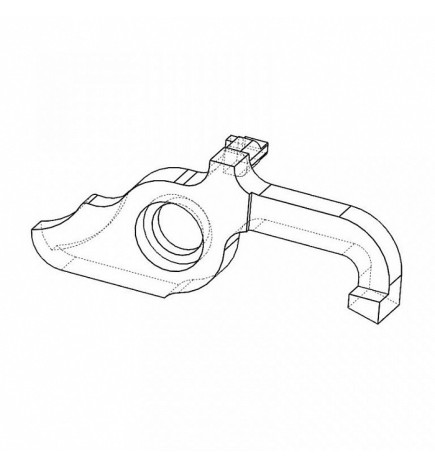 CNC Cut-off lever for M4 retroarms