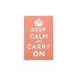 Patch Keep Calm and Carry On Orange