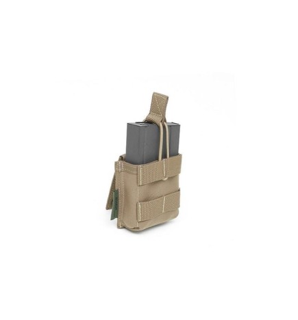 Warrior Single 7.62 x 51mm Open Short Mag Pouch coyote