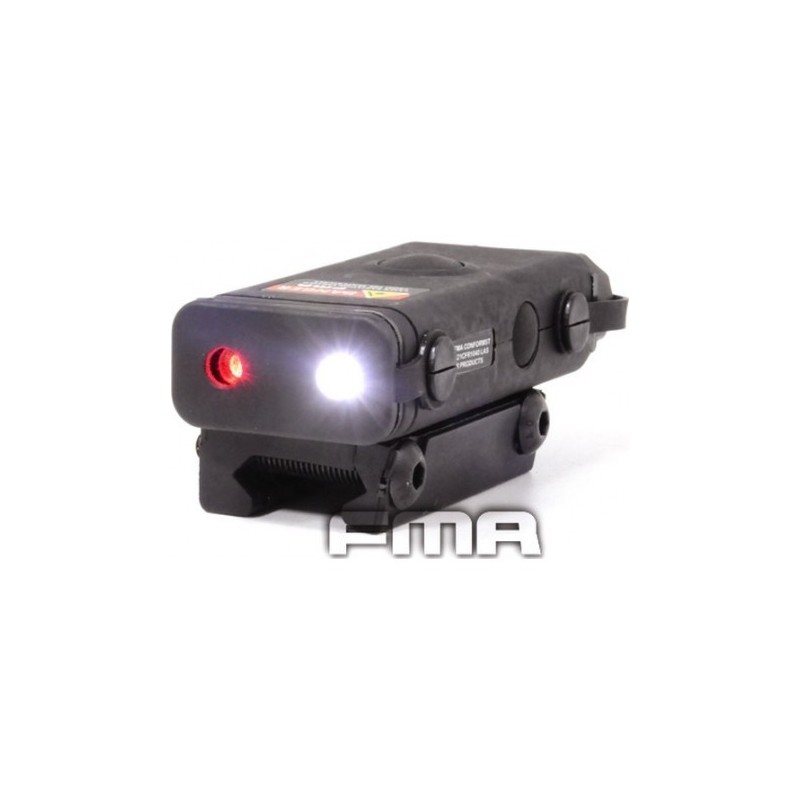 FMA AN/PEQ 10 laser e torcia nero