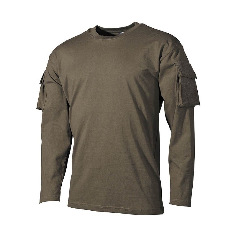 Tactical T-Shirt OD manica lunga