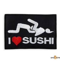 I Love Sushi patch