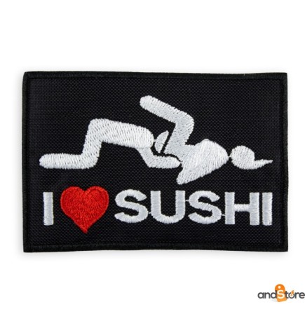 I Love Sushi patch
