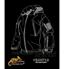 Trooper Soft Shell Shadow Grey