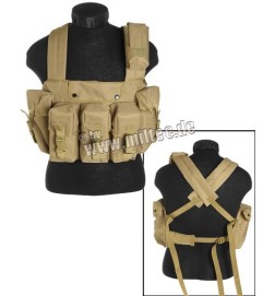 Chest Rig 6 tasche COYOTE