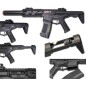 ARES FUCILE ELETTRICO AMOEBA M4 SBR ASSAULT RIFLE SD