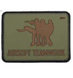 Patch PVC Airsoft Teamwork